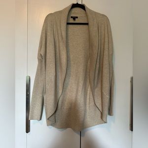Tan/cream, cardigan, size large